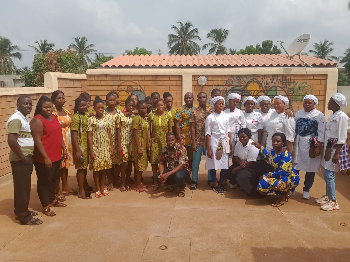 Auszubildende mit Maison Dora